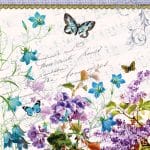 German Decoupage Napkins (5 pcs)  - Romantic Flowers