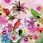 German Decoupage Napkins (5 pcs)  - Tropical
