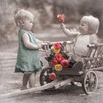 German Decoupage Napkins (5 pcs)  - Little Romeo