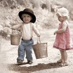 A pack of 12 by 12 inch German Decoupage Napkins (5 pcs)  - The gentleman