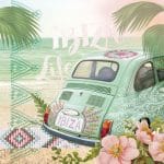 German Decoupage Napkins (5 pcs)  - Ibiza Travel Life