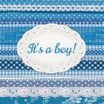 German Decoupage Napkins (5 pcs)  - Its a Boy