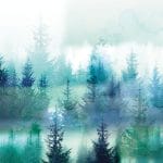 German Decoupage Napkins (5 pcs)  - Pine Forest