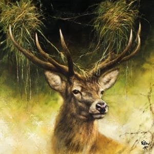 German Decoupage Napkins (5 pcs) - Deer