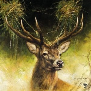 German Decoupage Napkins (5 pcs) - Deer