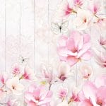 German Decoupage Napkins (5 pcs) - Magnolia Flowers