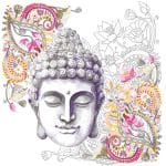 German Decoupage Napkins (5 pcs)  - Buddha Headstone