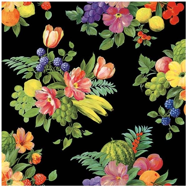 German Decoupage Napkins (5 pcs) - Flowers and Fruits