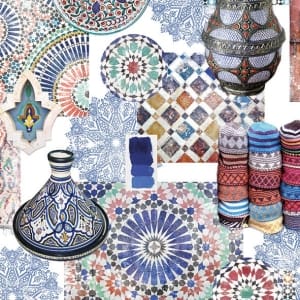 German Decoupage Napkins (5 pcs) - Medina