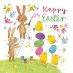 German Decoupage Napkins (5 pcs)  - Easter Tower