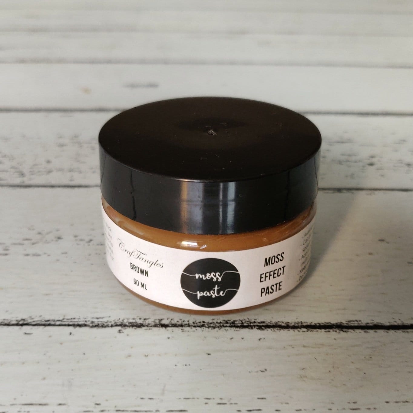 CrafTangles Moss Effect Texture Paste - Brown (60 ml) CrafTangles Moss Effect Paste Brown CrafTangles Moss Effect Texture Paste - Brown (60 ml)