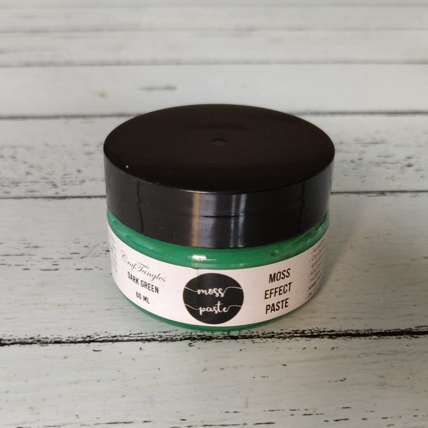 CrafTangles Moss Effect Texture Paste - Dark Green (60 ml) CrafTangles Moss Effect Paste Dark Green CrafTangles Moss Effect Texture Paste - Dark Green (60 ml)