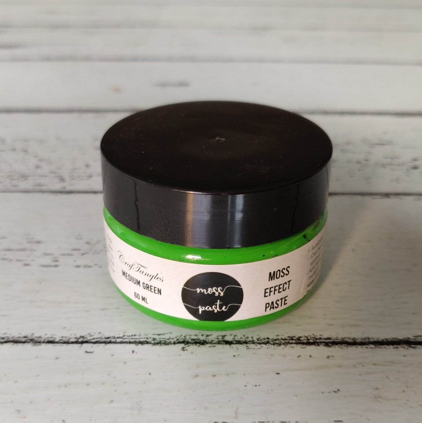 CrafTangles Moss Effect Texture Paste - Medium Green (60 ml) CrafTangles Moss Effect Paste Medium Green CrafTangles Moss Effect Texture Paste - Medium Green (60 ml)