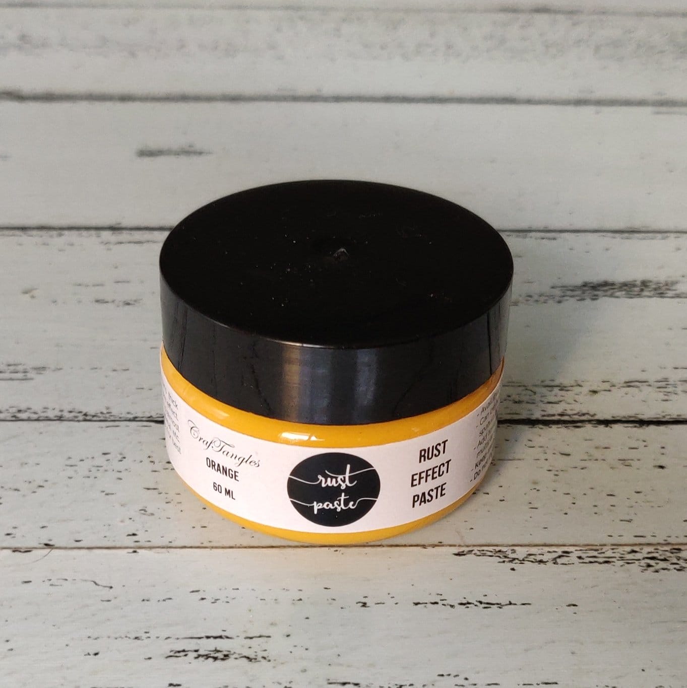 CrafTangles Rust Effect Texture Paste - Orange (60 ml) CrafTangles Rust Effect Paste Orange CrafTangles Rust Effect Texture Paste - Orange (60 ml)