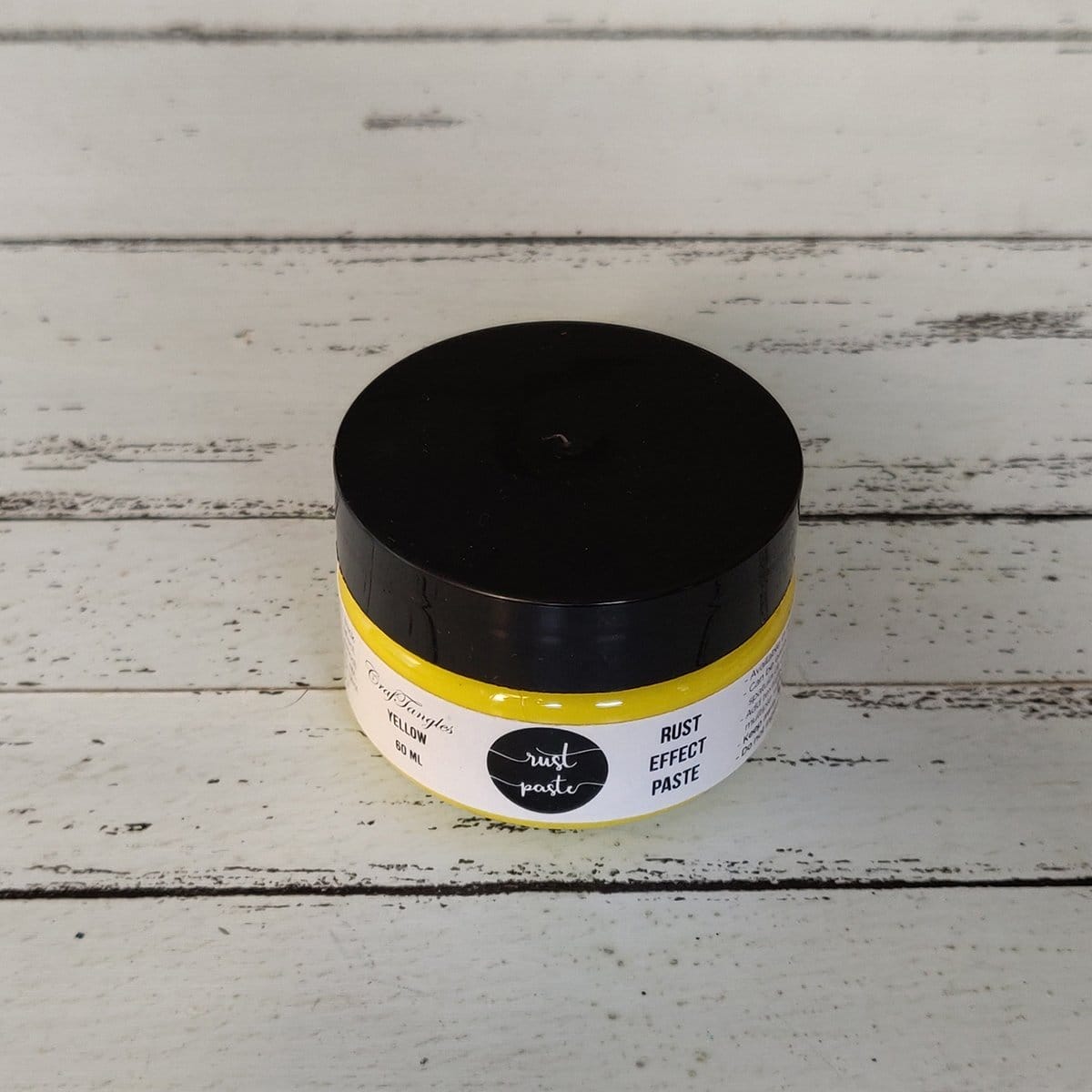 CrafTangles Rust Effect Texture Paste - Yellow (60 ml) CrafTangles Rust Effect Paste Yellow CrafTangles Rust Effect Texture Paste - Yellow (60 ml)
