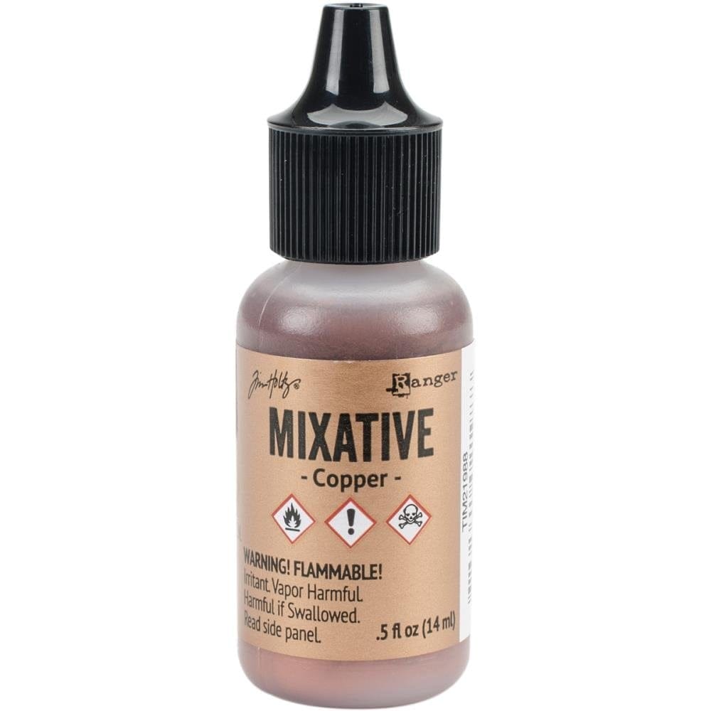 Tim Holtz Alcohol Ink Metallic Mixatives - Copper Tim Holtz Alcohol Ink Metallic Mixatives - Copper