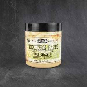Prima Finnabair Art Extravagance Texture Paste - Golden Crackle (8.5 oz)