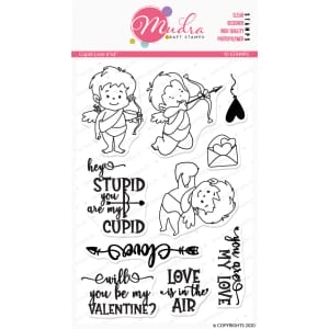 Mudra Craft Stamps - Cupid Love