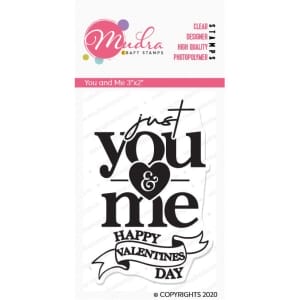 Mudra Craft Stamps - You and Me