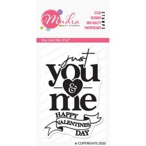 Mudra Craft Stamps - You and Me