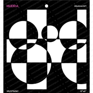 Mudra Stencils - Abstract 1