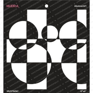 Mudra Stencils - Abstract 1