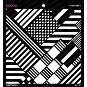 Mudra Stencils - Abstract 4