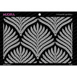 Mudra Stencils - Ornamental Leaf Pattern