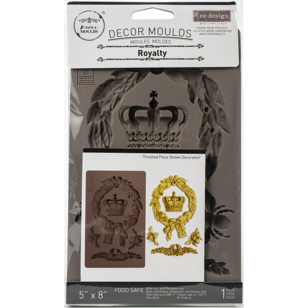 Prima Marketing Re-Design Mould 5" X 8" - Royalty 636401 prima marketing molds royalty Prima Marketing Re-Design Mould 5" X 8" - Royalty