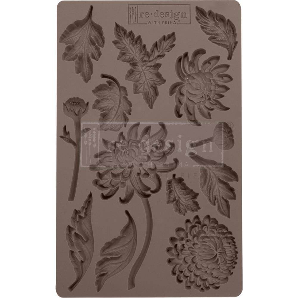 Prima Marketing Re-Design Mould - Botanist Floral 643072 prima mould botanist floral Prima Marketing Re-Design Mould - Botanist Floral