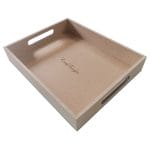 CrafTangles MDF Straight Edged Tray (8.5 by 10.5 inches)
