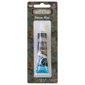 Prima Marketing Finnabair Art Alchemy Matte Wax .68 Fluid Ounce - Patina Blue