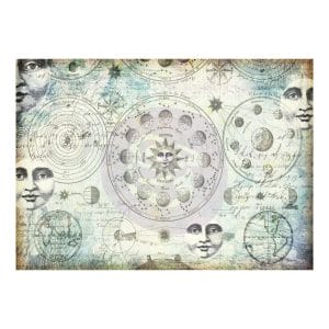 Prima Marketing Finnabair Mixed Media Tissue Paper 27.5"X19.7" 6/Pkg - Solar