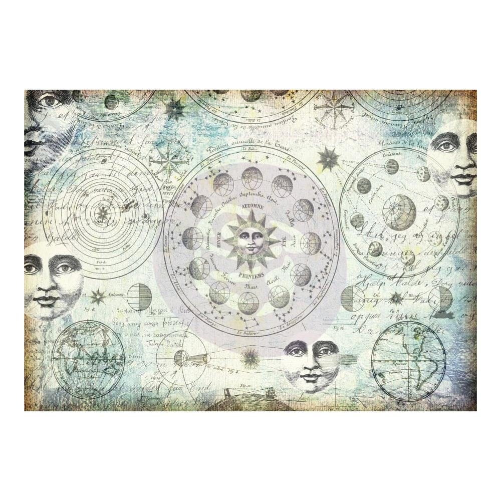 Prima Marketing Finnabair Mixed Media Tissue Paper 27.5"X19.7" 6/Pkg - Solar Prima Marketing Finnabair Mixed Media Tissue Paper 27.5"X19.7" 6/Pkg - Solar