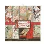 Stamperia Double-Sided Paper Pad 8"X8" 10/Pkg - Oriental Garden