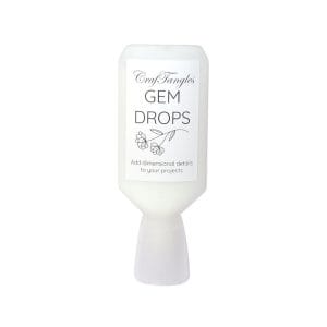 CrafTangles Gem Drops - Clear Quartz (30 ml)