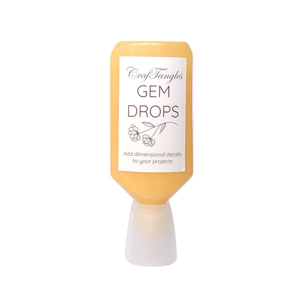 CrafTangles Gem Drops - Tangerine Quartz (30 ml) craftangles gem drops tangerine quartz CrafTangles Gem Drops - Tangerine Quartz (30 ml)