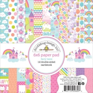 Doodlebug Double-Sided Paper Pad 6"X6" 24/Pkg Fairy Tales