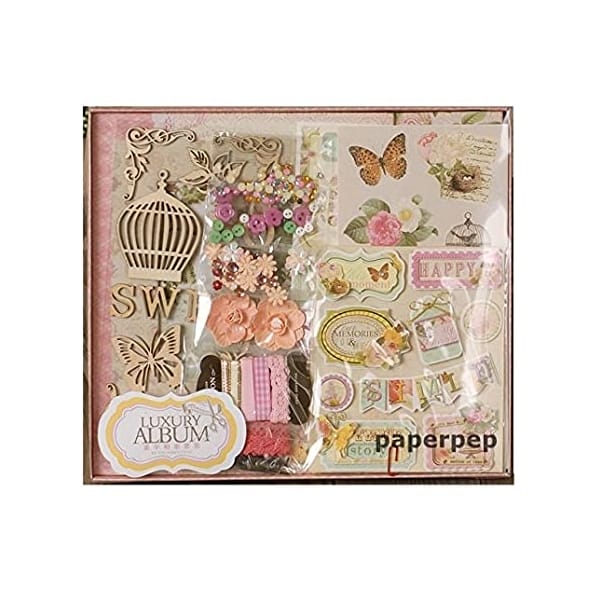 Luxury Album Kit by EnoGreeting - Flowers