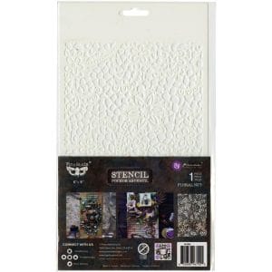 Prima Marketing Finnabair Stencil 6"X9" - Floral Net