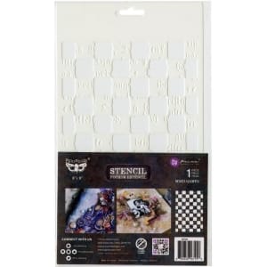 Prima Marketing Finnabair Stencil 6"X9" - Mind Games