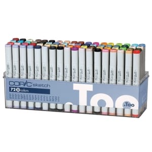 Copic Sketch Markers 72pc Set D