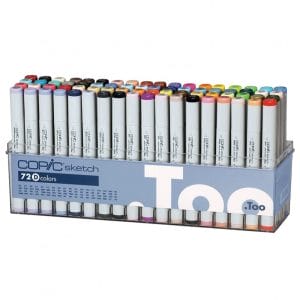 Copic Sketch Markers 72pc Set D