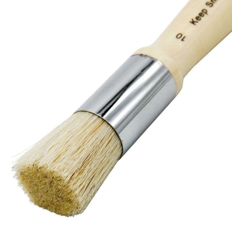 Chalk paint / Wax Brush - Natural Bristles 10KEEPWBR_chalk_paint_wax_brush_1