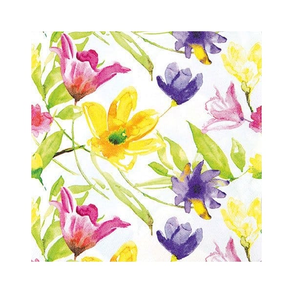 A pack of 12 by 12 inch German Decoupage Napkins ( 5 pcs ) - Lucy