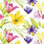 A pack of 12 by 12 inch German Decoupage Napkins ( 5 pcs )  - Lucy