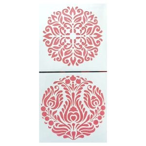 6by6 inch stencil (Set of 2) - SP6203
