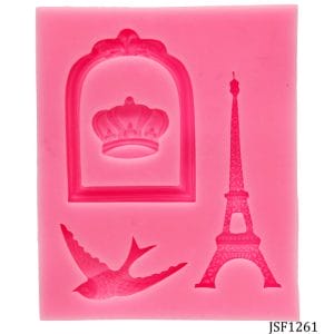 Eifel Tower and frame Silicone Clay Mould