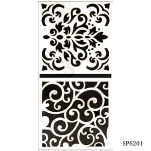 6by6 inch stencil (Set of 2) - SP6201