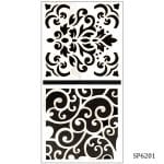 6by6 inch stencil (Set of 2) - SP6201